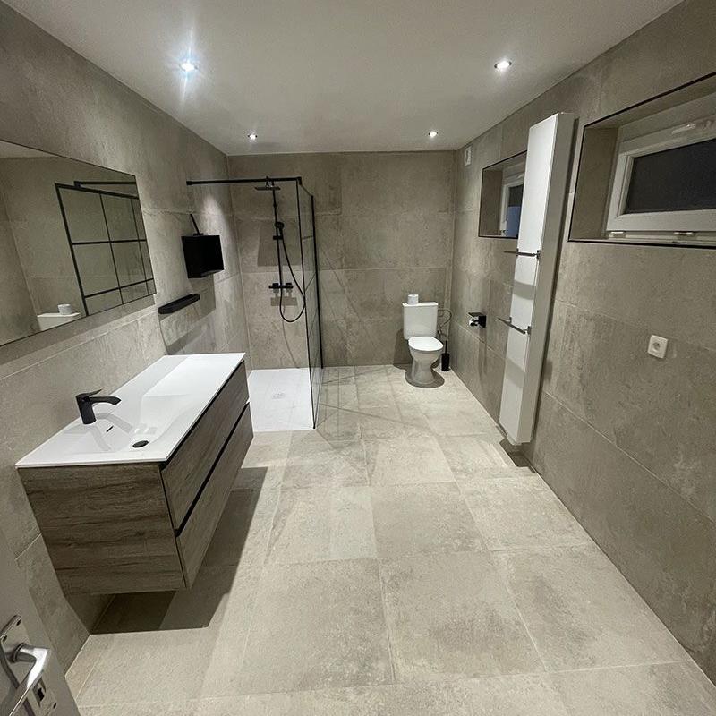Réalisation - Salle de bains